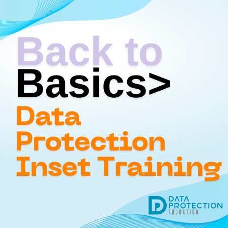 Data Protection Inset Training Sep 1st AM